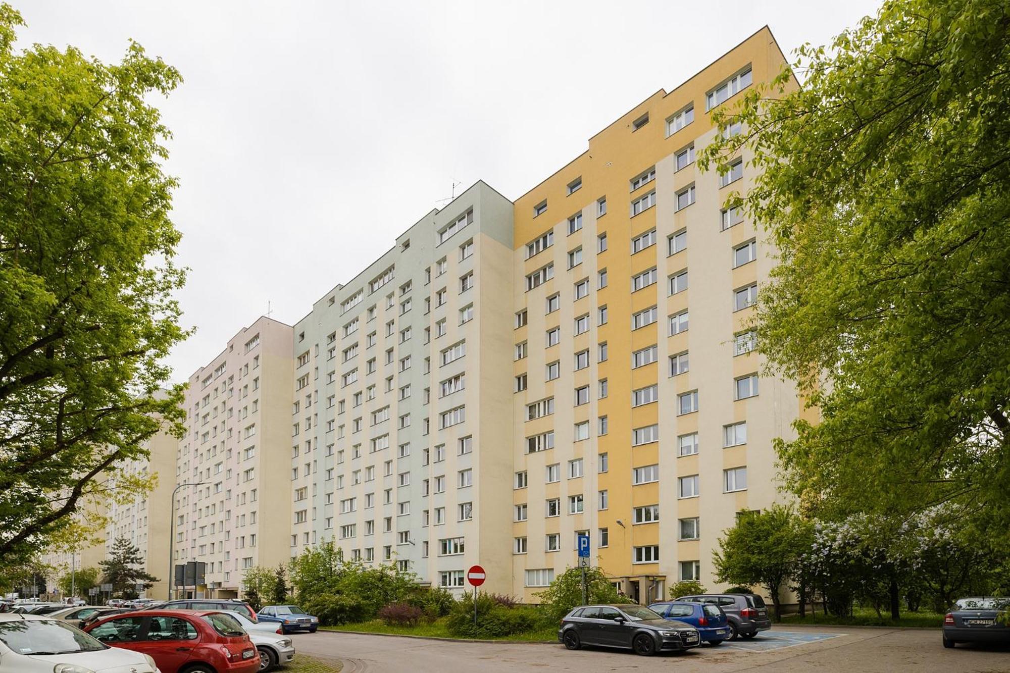 Apartamento Mia Metro Station, Reymonta Varsovia Exterior foto